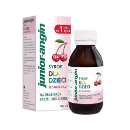 JUNIOR-ANGIN Syrop dla dzieci - 100 ml
