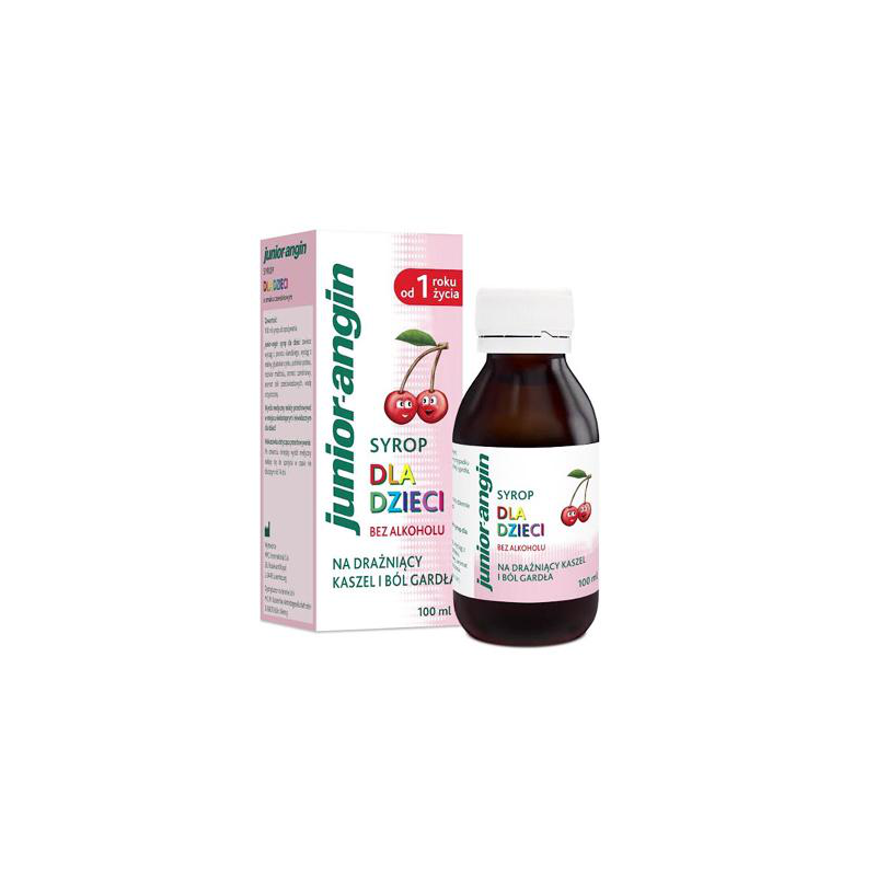 JUNIOR-ANGIN Syrop dla dzieci - 100 ml
