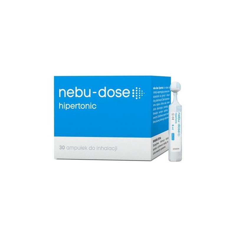 NEBU-DOSE HIPERTONIC 3% Roztwór do inhalacji - 30 amp