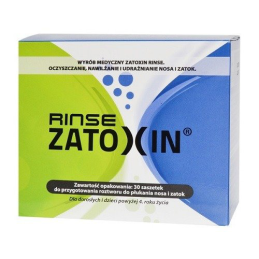 ZATOXIN RINSE Zestaw uzupełniający do płukania nosa i zatok - 30 sasz