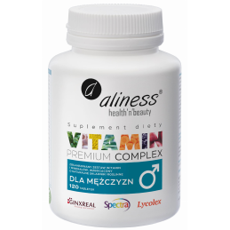 Aliness Vitamin Premium Complex dla mężczyzn - 120 tabl