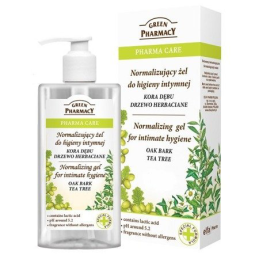 Green Pharmacy Żel do Higieny Intymnej Kora Dębu i Drzewo Herbaciane300 ml