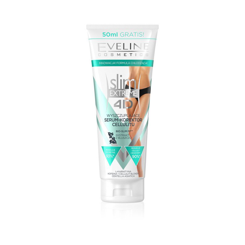 Eveline slim extreme 3d - serum intensywnie wyszczuplające + ujędrniające 250 ml