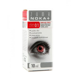 ZUMA NOKA+ Nawilżające krople do oczu 0,1% - 10 ml