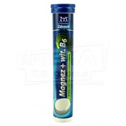 Zdrovit magnez z witaminą b6 x 24 tabl musujące