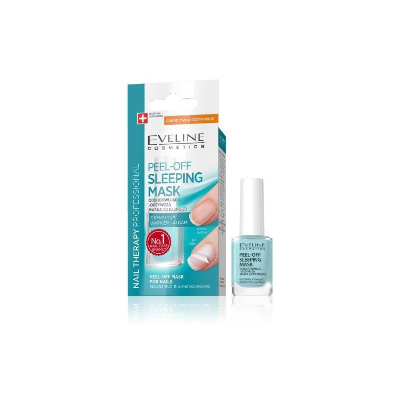 Eveline odżywka do paznokci - nail cement, baza pod lakier 12 ml