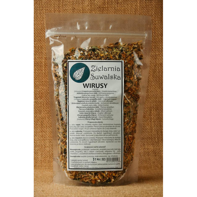 Wirusy mieszanka ziol do picia 250 g