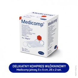 Kompres z gazy niejałowy 5x5cm - 100 sztuk