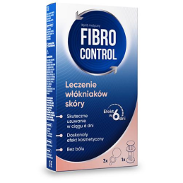 Fibrocontrol Plastry do usuwania włókniaków z aplikatorem, 3 szt