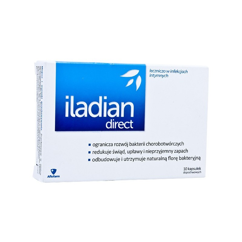 Iladian direct plus x 10 kaps dopochwowych