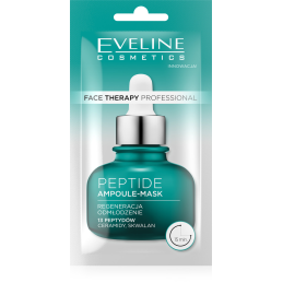 Eveline Face Therapy Professional Ampoule-Mask Peptide Regeneracyjna Maska w Kremie dla Skóry Szarej i Zmęczonej 8ml