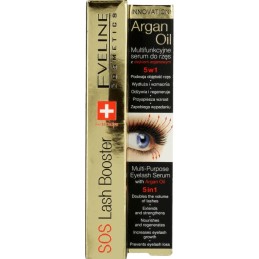 Eveline SOS Lash Booster serum do rzęs z olejkiem arganowym 5w1 10 ml