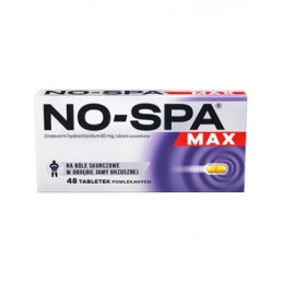 NOSPA MAX 80 mg - 48 tabletek