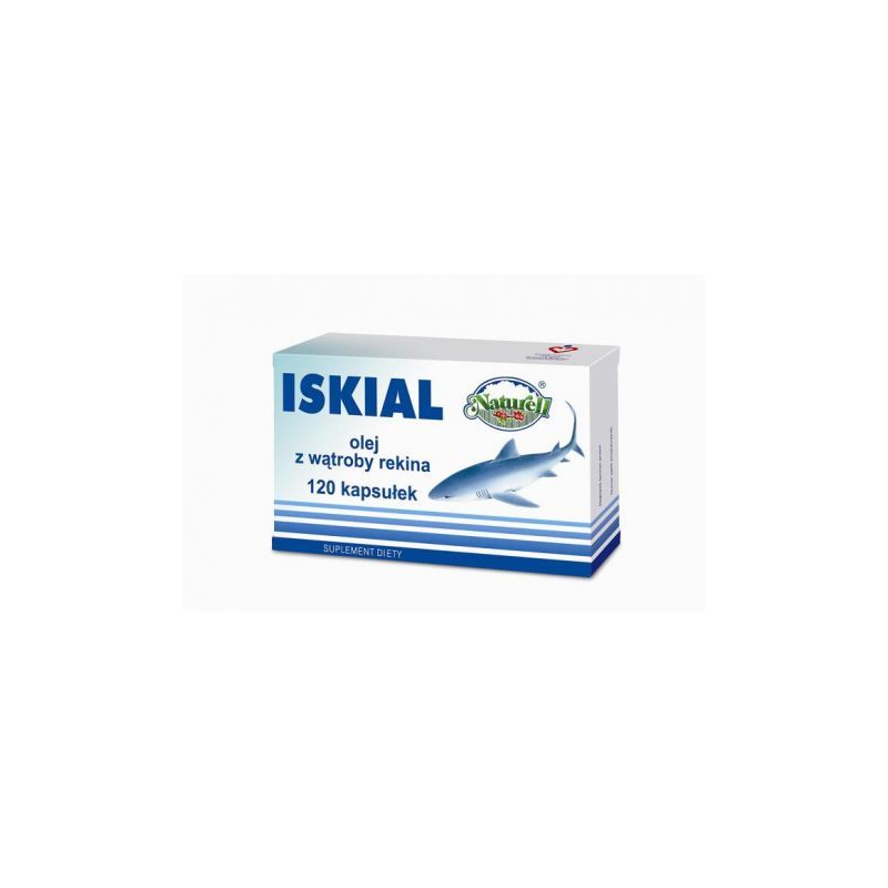 Iskial plus olej z wątroby rekina x 120 kaps