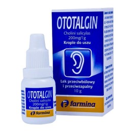 OTOTALGIN Krople do uszu - 10 g