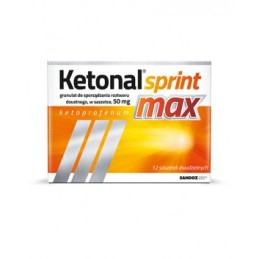 Ketonal Sprint Max, 12 sasz