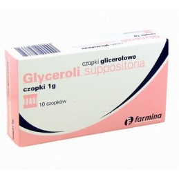Czopki glicerynowe 1 g x 10 szt 