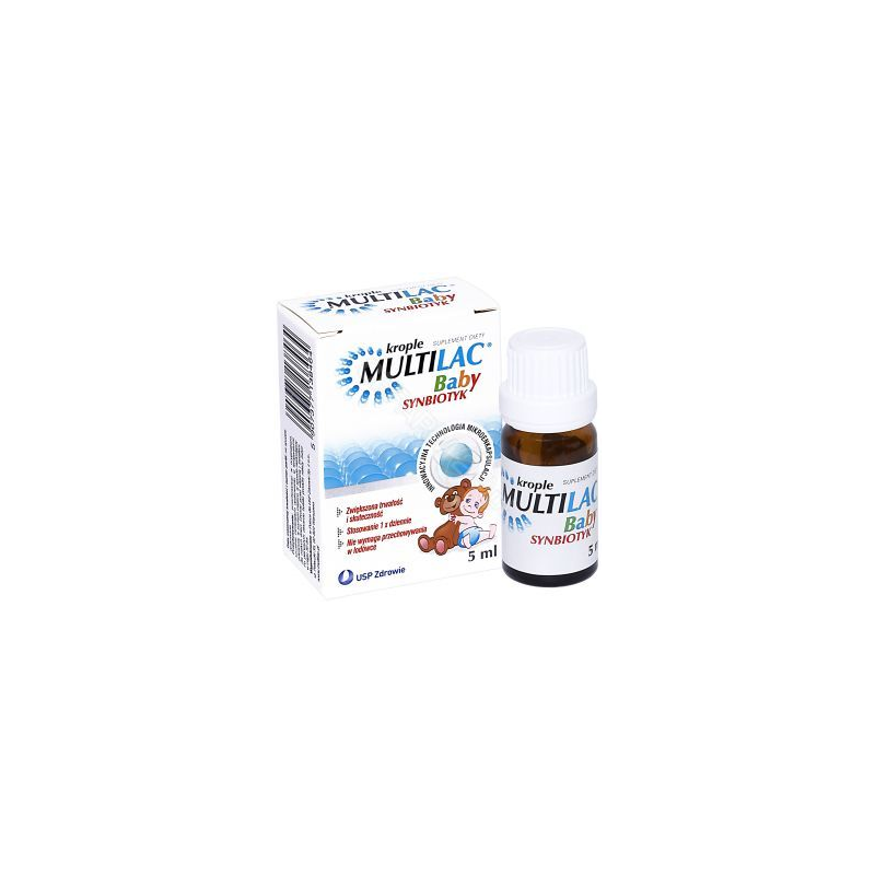 MULTILAC baby Synbiotyk Krople - 5 ml