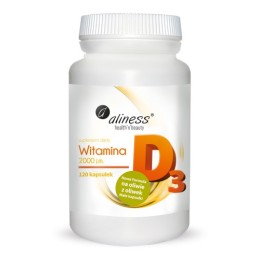 Aliness D3 2000 j.m.- 120 kaps