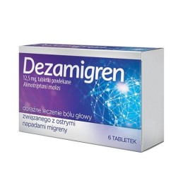 Dezamigren, 6 tabletki, ból...