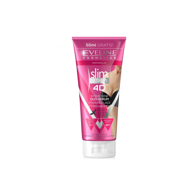 Eveline slim 4D Mezoterapia push up intensywne serum do biustu 200 ml