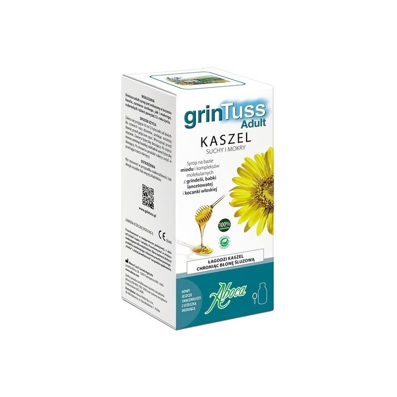 GRINTUSS PEDIATRIC Syrop dla dzieci na kaszel suchy i mokry - 128 g