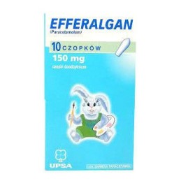 Efferalgan - 10 czopków 150mg