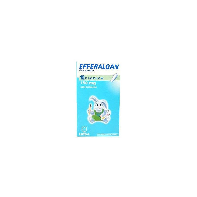 Efferalgan - 10 czopków 150mg