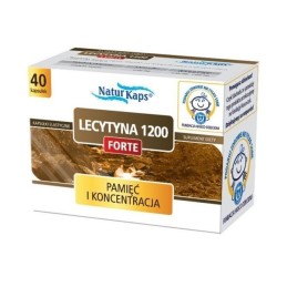 NATURKAPS LECYTYNA 1200 FORTE - 40 kapsułek
