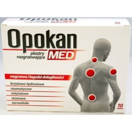 Opokan Med x 1 plaster rozgrzewający