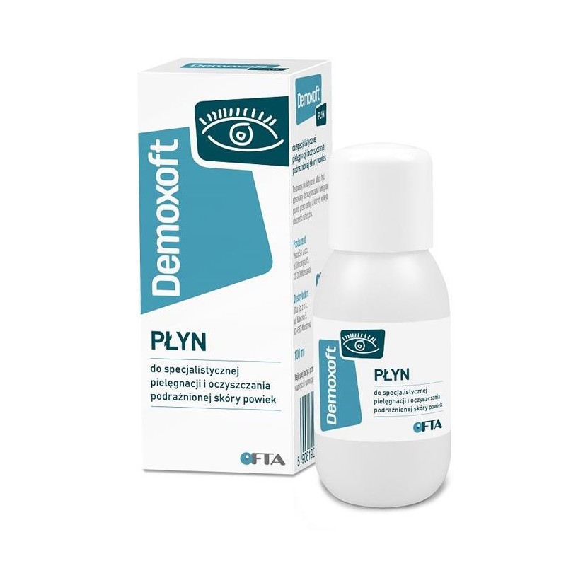 DEMOXOFT Płyn do oczyszcania powiek - 100 ml