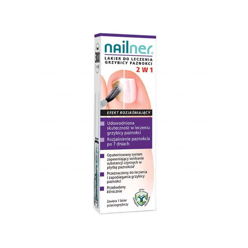 Nailner lakier 2 w 1 - 5ml