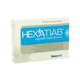 HEXATIAB - 10 kapsułek dopochwowych