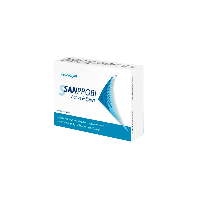 SANPROBI Active & Sport - 40 kapsułek