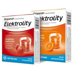 Elektrolity (Stoperan) smak truskawkowy - 5 saszetek