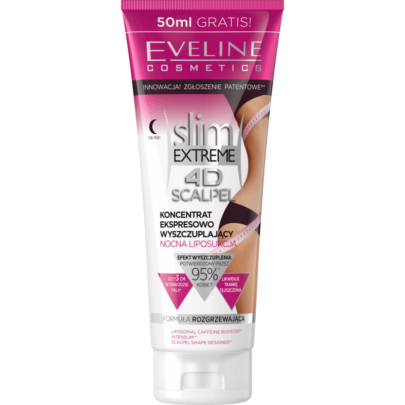 Eveline Slim Extreme 4D Scalpel - koncentrat ekspresowo wyszczuplający 250 ml