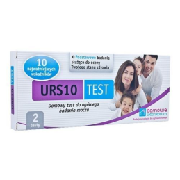 TEST URS 10 do ogolnego badania moczu - 2 sztuki