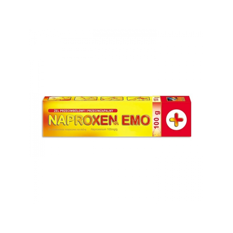 NAPROXEN EMO 10% Żel - 100 g