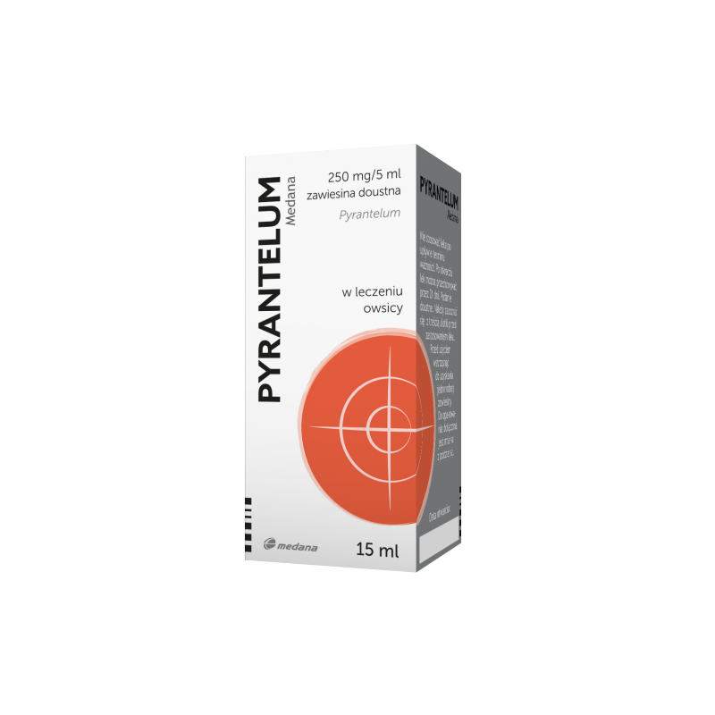 Pyrantelum zawiesina 0,25 g/5ml - 15 ml