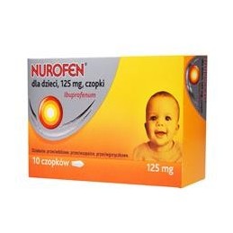 Nurofen dla dzieci 125 mg x 10 czopków