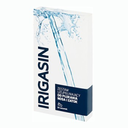 IRIGASIN - Zestaw (saszetki 12 sztuk + butelka)