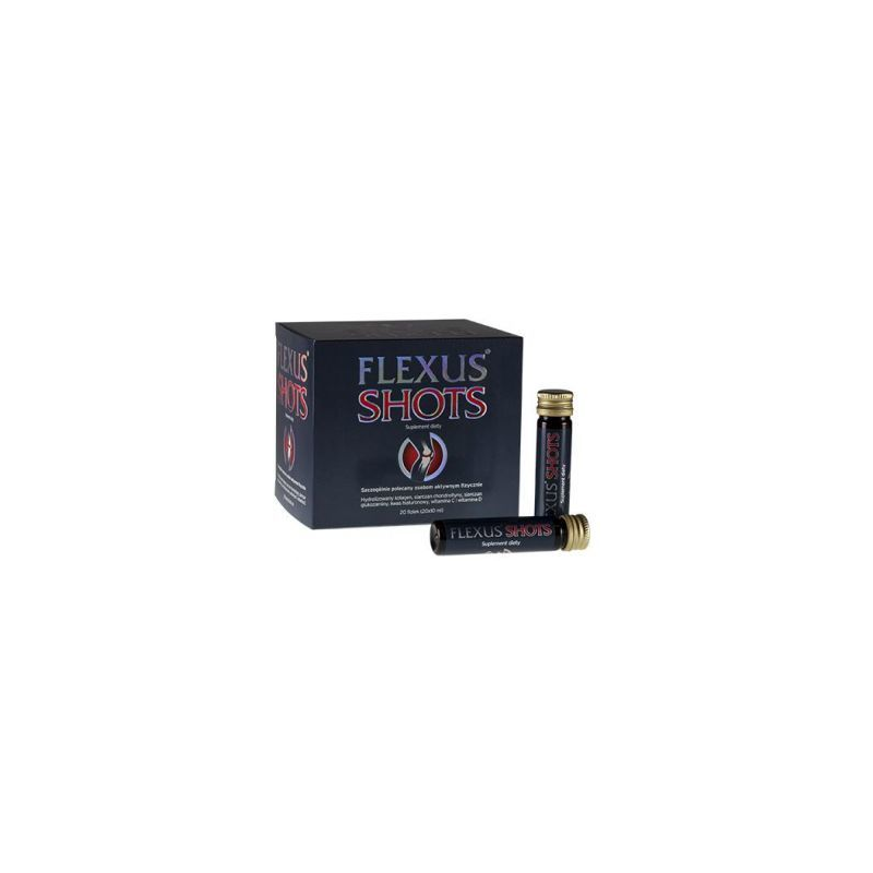 Flexus Shots płyn doustny - 20 fiolek x 10 ml