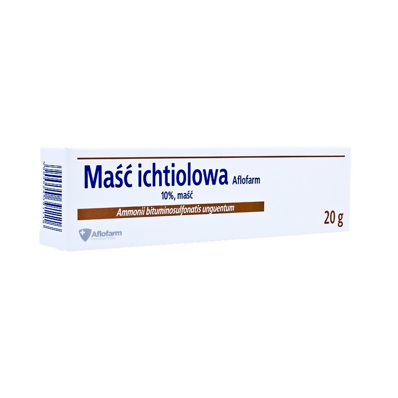 Maść ichtiolowa (ammonii bituminosulfonas) 20 g