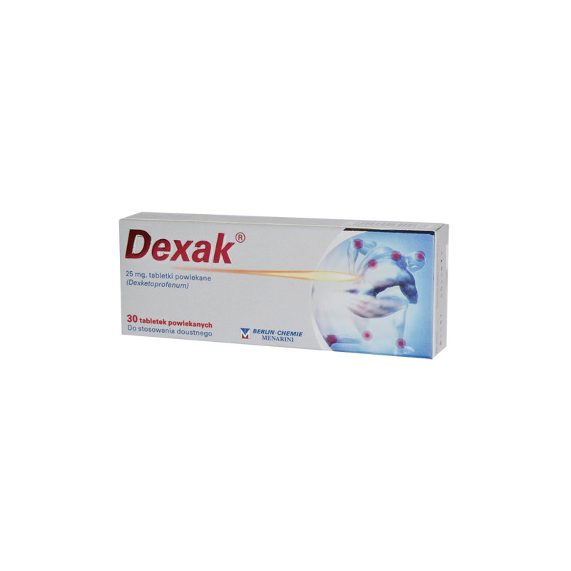 Dexak 25mg - 10 tabletek