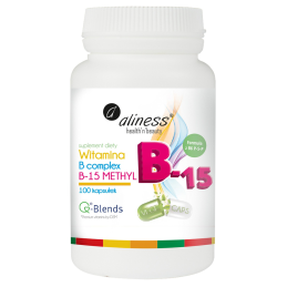 ALINESS Witamina B Complex B-15 Methyl - 100 kaps