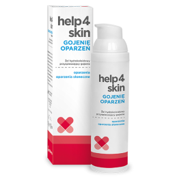 HELP4SKIN GOJENIE OPARZEN Zel hydrokoloidowy przyspieszający gojenie - 75 g