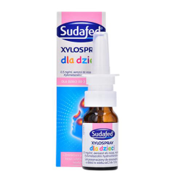 SUDAFED XYLOSPRAY DLA DZIECI Aerozol do nosa 2+ - 10 ml