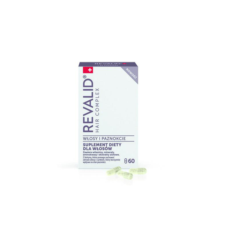 Revalid Hair Complex Włosy i paznokcie - 60 kaps