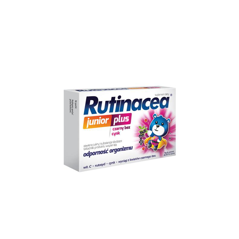 Rutinacea junior x 20 tabletek do ssania