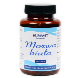 HUMAVIT MORWA BIAŁA - 180 tabletek